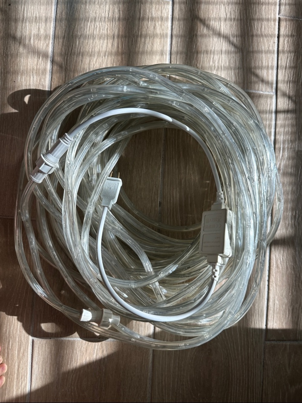 Toodour Rope Lights Outdoor, 100ft 720 LED Rope Light with 8 Lighting Mode